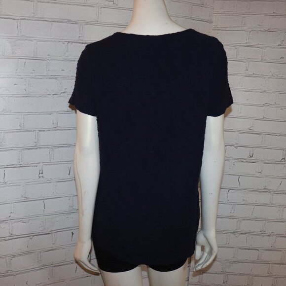 💙✨🧵 Kim Rogers Blouse · Navy Classic · Size L - Picture 3 of 6